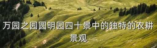 一畝園