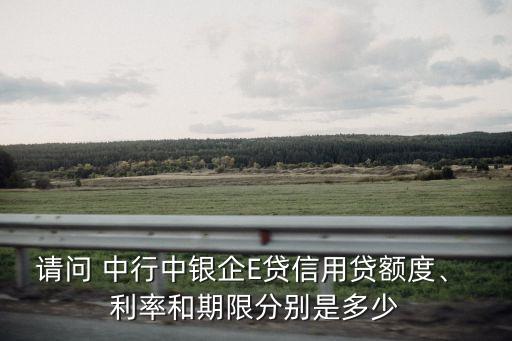 中行貸款利率,利率最低的銀行貸款