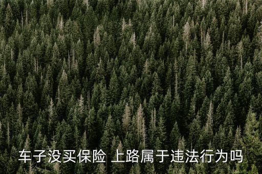 車沒保險(xiǎn)能上路嗎,交強(qiáng)險(xiǎn)允許過期多少天