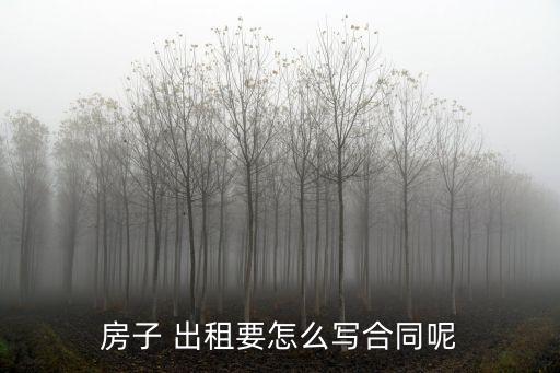 房屋出租必須加的幾句話,個人租房無中介平臺