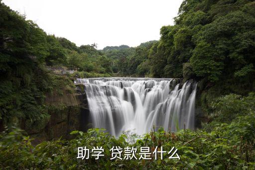  助學(xué) 貸款是什么