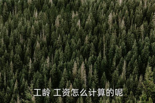 工齡工資怎么算,2023年退休工齡工資怎么算
