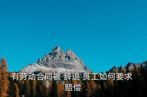 員工合同期內(nèi)被辭退賠償,員工簽訂無限期合同被辭退如何處理?