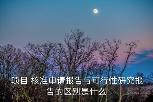 項(xiàng)目核準(zhǔn)