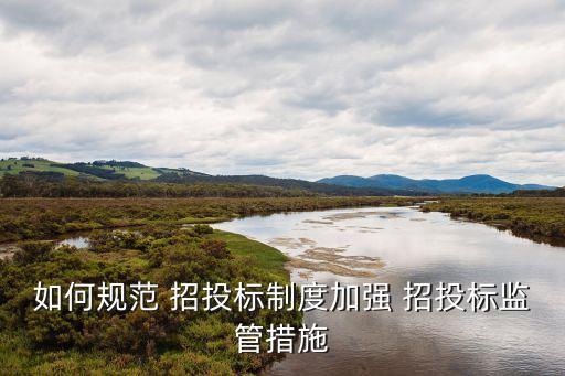 招投標(biāo)管理
