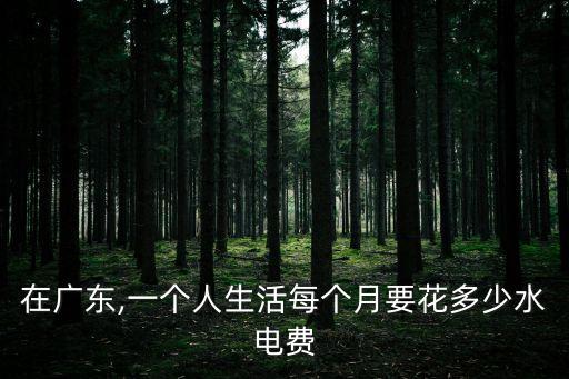 廣州水費