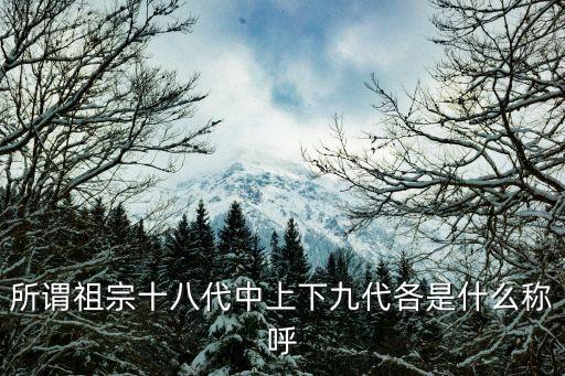 曾孫是第幾代人,曾孫一般是幾代