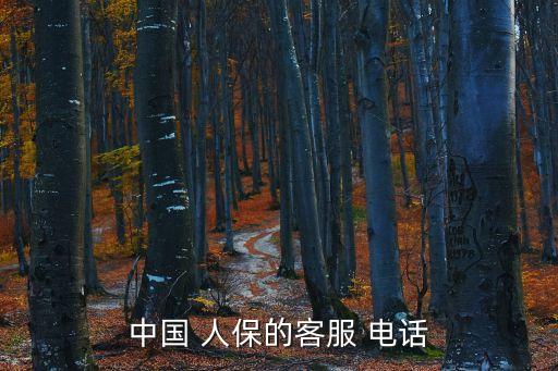 中國 人保的客服 電話