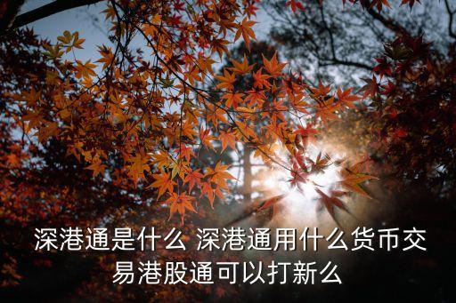深港通