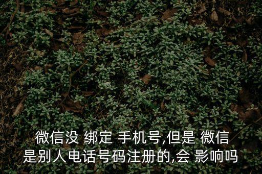 微信不綁定手機(jī)號(hào)有什么影響,免費(fèi)領(lǐng)取一個(gè)手機(jī)號(hào)和驗(yàn)證碼