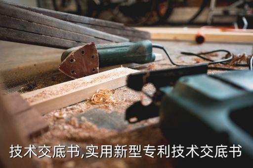 專利技術(shù)交底書(shū),實(shí)用新型專利技術(shù)交底書(shū)