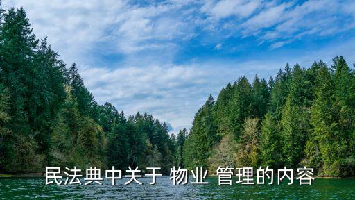 民法典關(guān)于物業(yè)管理的規(guī)定 解讀,欠物業(yè)費被起訴了最后怎么辦