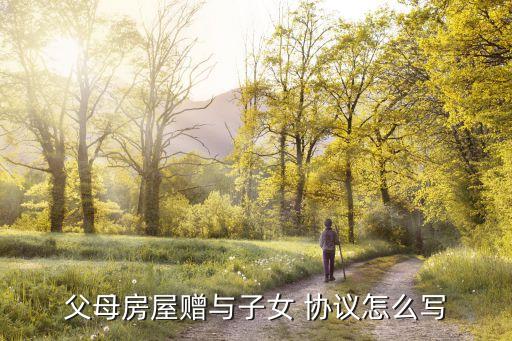 贈(zèng)予協(xié)議,贈(zèng)與協(xié)議需要公證才有效嗎