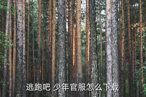 逃跑吧 少年官服怎么下載