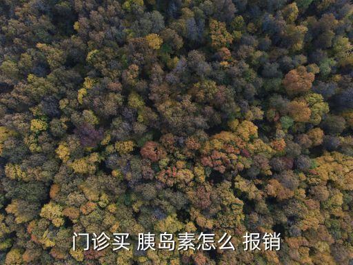 門診買 胰島素怎么 報(bào)銷