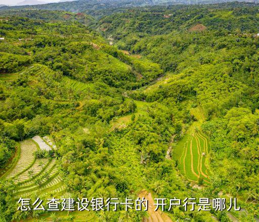 建行開戶行