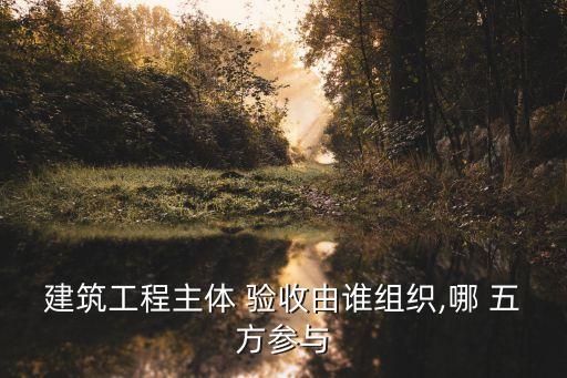 建筑工程主體 驗收由誰組織,哪 五方參與