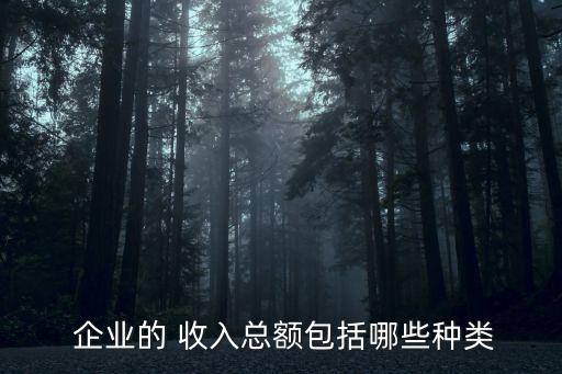 企業(yè)收入