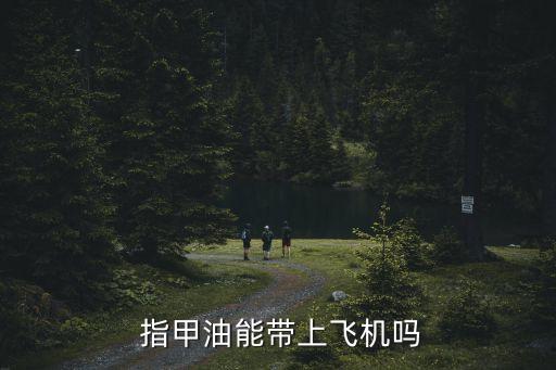  指甲油能帶上飛機(jī)嗎