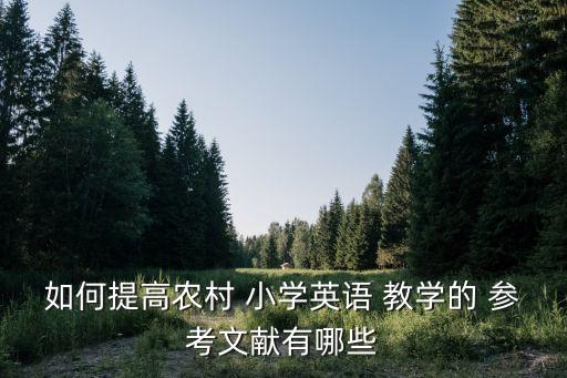 小學(xué)教學(xué)參考