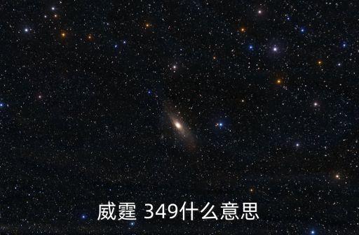 威霆 349什么意思