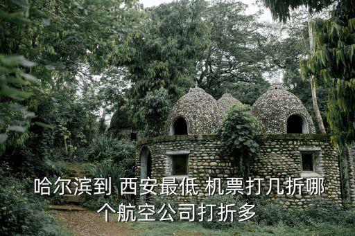  哈爾濱到 西安最低 機(jī)票打幾折哪個(gè)航空公司打折多