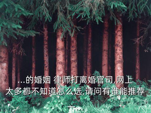 重慶合同法律師怎么選專業(yè)