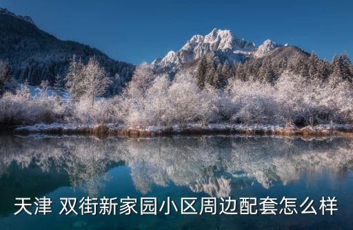 天津 雙街新家園小區(qū)周邊配套怎么樣