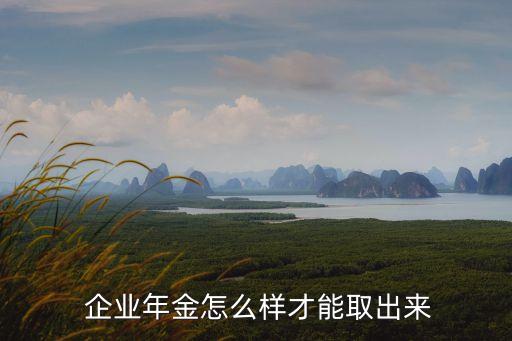  企業(yè)年金怎么樣才能取出來