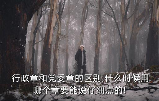 行政章