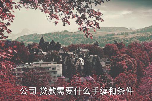 公司貸款
