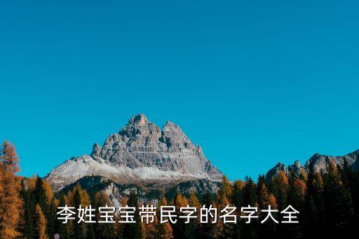 李健民