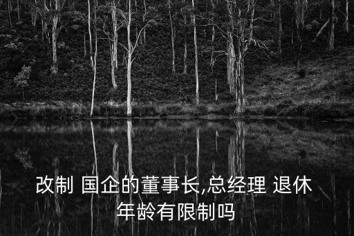 改制 國企的董事長,總經(jīng)理 退休 年齡有限制嗎