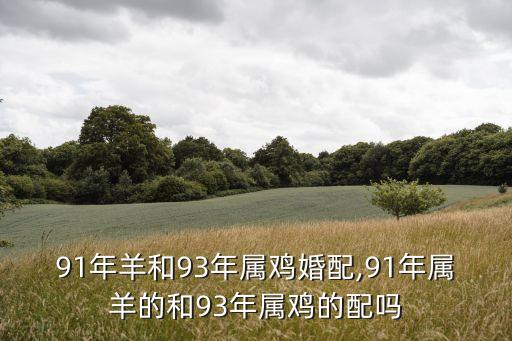 91年羊和93年屬雞婚配,91年屬羊的和93年屬雞的配嗎
