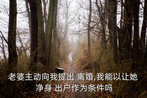 離婚見人品 讓妻子凈身出戶,跟丈夫談離婚的技巧