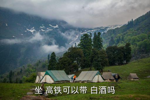 白酒上高鐵,一個(gè)人可以帶幾瓶白酒上高鐵