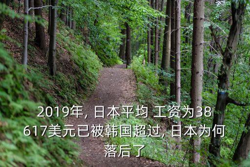 2019年, 日本平均 工資為38617美元已被韓國超過, 日本為何落后了