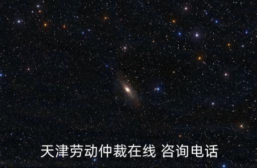  天津勞動仲裁在線 咨詢電話