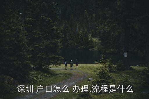深圳戶口辦理