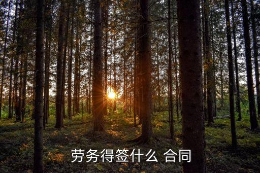 2021年一月起企業(yè)勞務(wù)合同