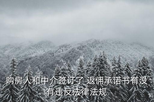 公司返傭協(xié)議,中介返傭協(xié)議有效嗎