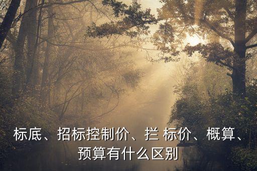 攔標(biāo)價