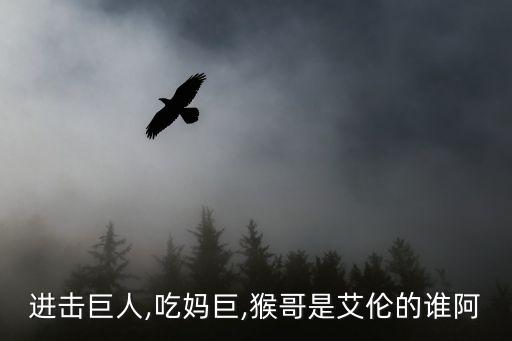 進(jìn)擊巨人,吃媽巨,猴哥是艾倫的誰阿