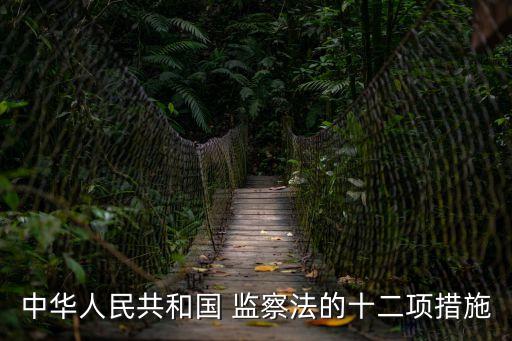 國家監(jiān)察法,監(jiān)察法實施條例全文