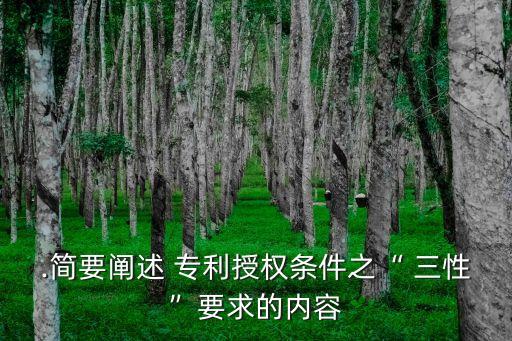專利三性,發(fā)明專利三性