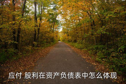 應(yīng)付股利