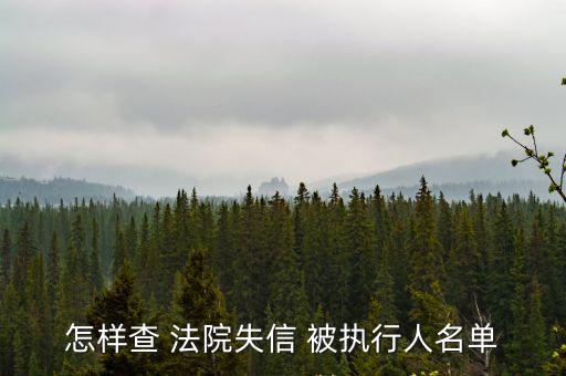 全國法院被執(zhí)行人信息查詢,被執(zhí)行人信息查詢