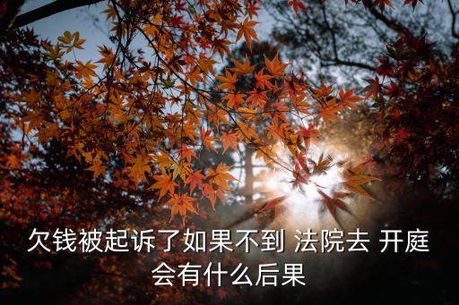 法院合同糾紛開庭不去會怎么樣,合同糾紛法院開庭后多久下判決書