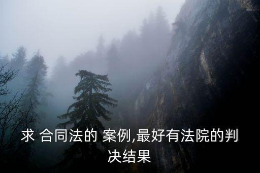 確認(rèn)合同無效糾紛案例分析,第三人確認(rèn)合同無效糾紛管轄