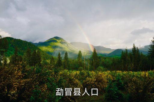 勐冒縣人口